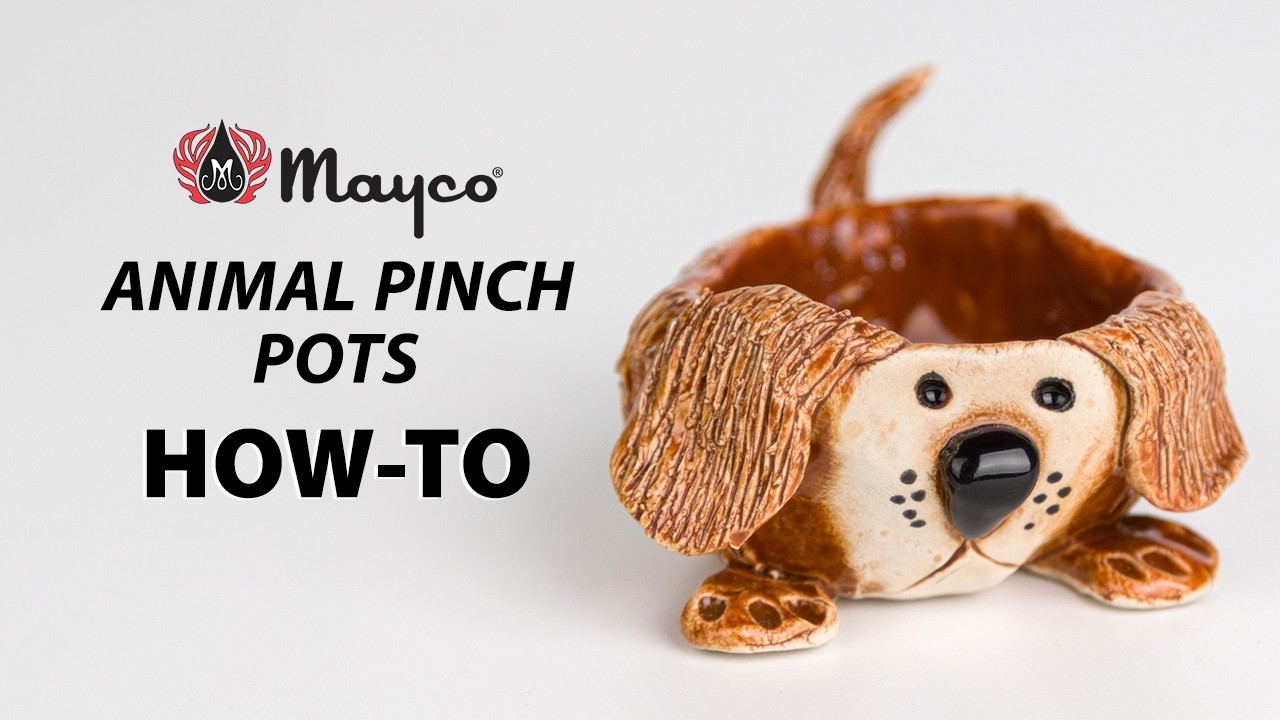 Pinch Pot Tutorial How to make Clay Animal Pinch Pots | Step-by-Step Tutorial - YouTube