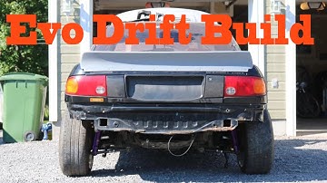 My Mitsubishi Lancer Evolution Drift Build - Part 17 - Custom Rear Arms + Starting new tunnel