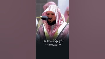 فَٱسْتَجَبْنَا لَهُۥ وَنَجَّيْنَٰهُ مِنَ ٱلْغَمِّ ۚ - تلاوة خاشعة للشيخ ماهر المعيقلي