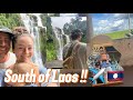 our Family took a Trip to the South of Laos !! 🇱🇦🫶🏻