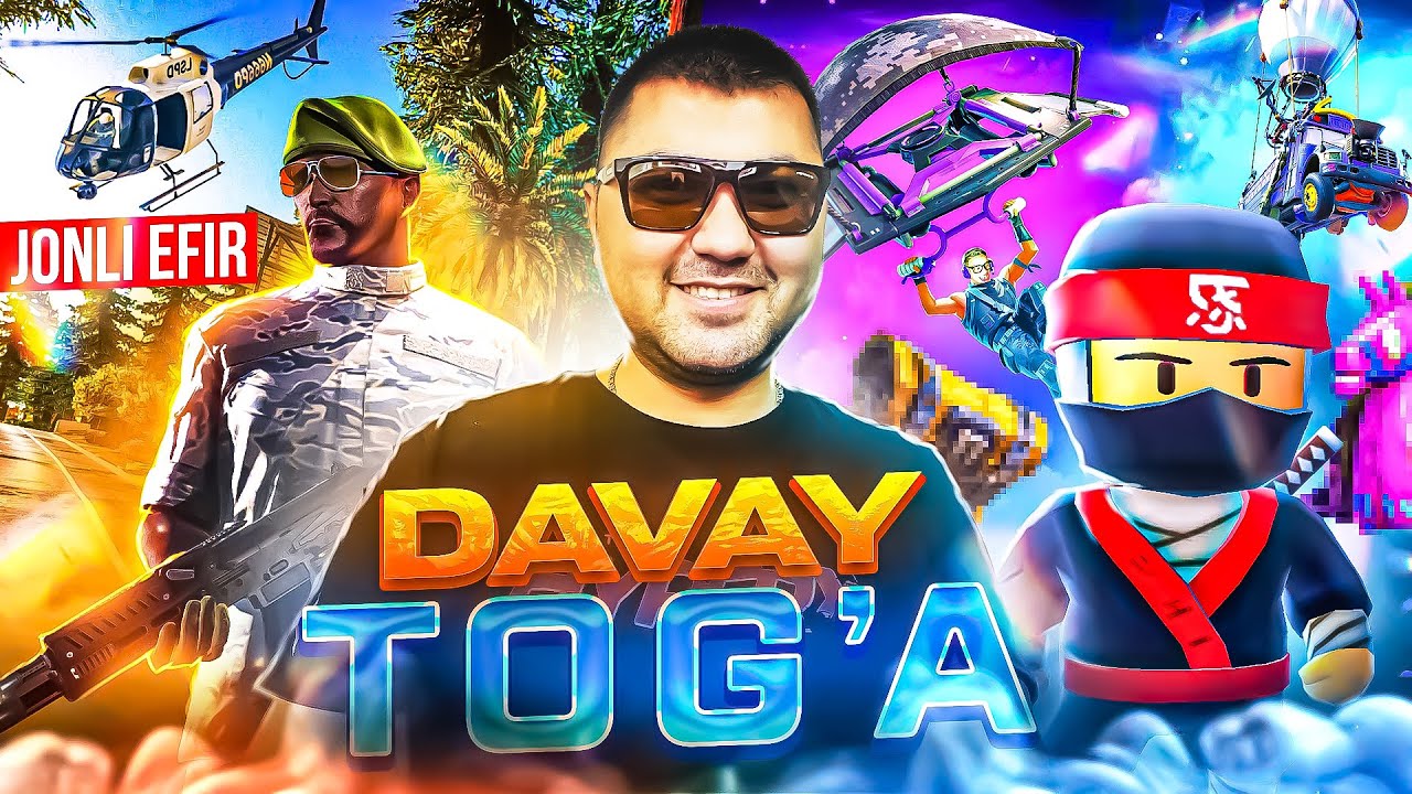 DAVAY TOG'A / JONLI EFIR