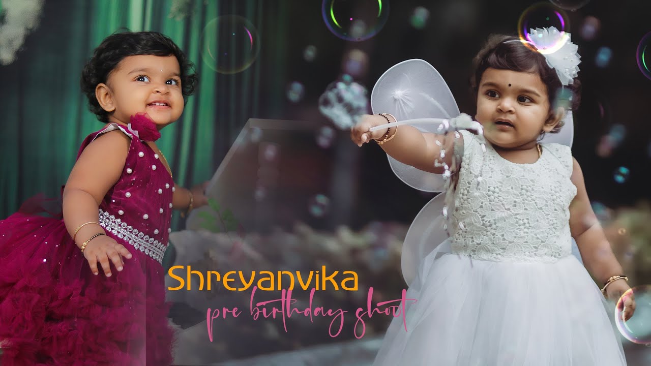 SHREYANVIKA | FIRST BIRTHDAY | BABY GIRL | PRE-BIRTHDAY SONG | 4K | 2025 | CBDPHOTOGRAPHY 8977799984