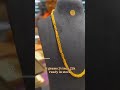 31 GM HOLLOW CHAIN 22CT AVBL @ SAGAR ASHTEKAR AND SONS ASHOKA MARG NASIK 9960661111