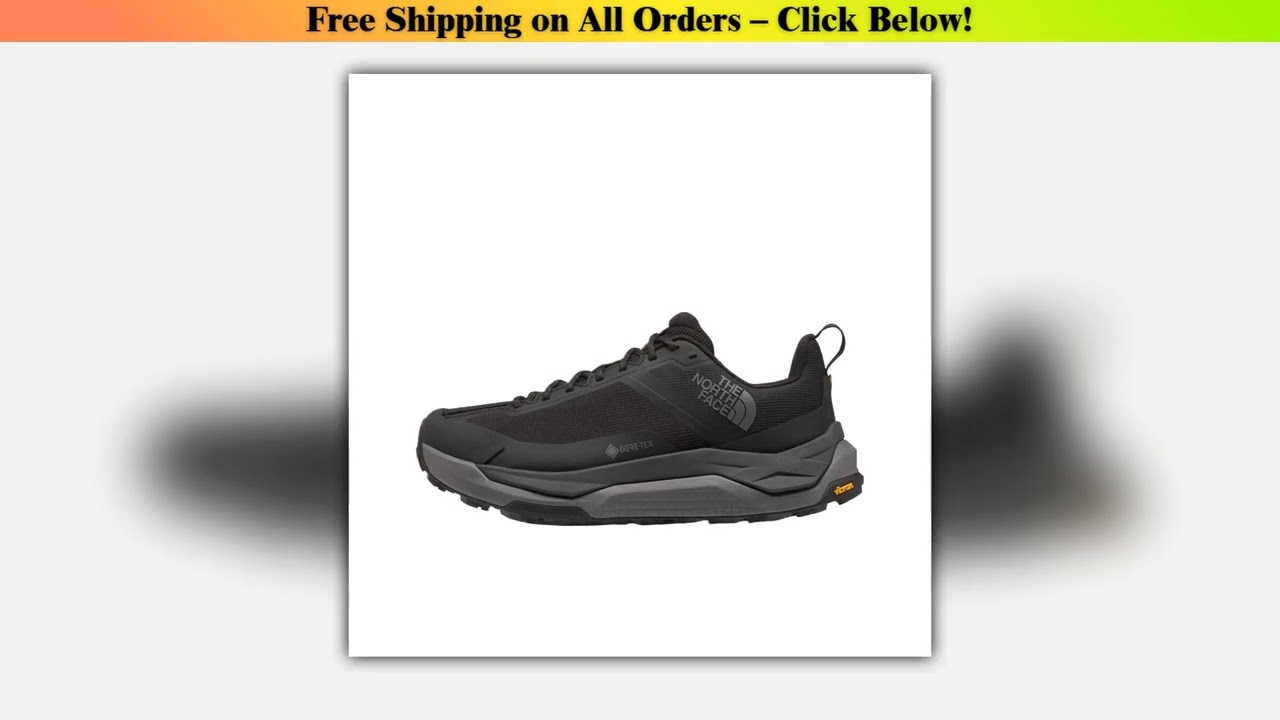 THE NORTH FACE FASTPACK Waterproof And Breathable Grip Low top Mountaineering Hiking Shoes Men's