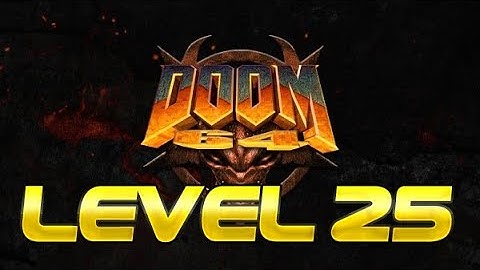 Doom 64 Walkthrough - Fun Level 25 (Cat and Mouse)