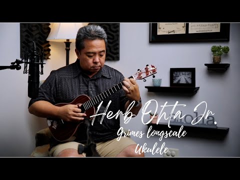 "Ka'anapali Sunset" on a Grimes Longscale Tenor Ukulele | Herb Ohta Jr.