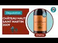 Château Haut Saint-Martin 2009 | Chatoyant, racé, soyeux | Les dégustations du Petit Ballon