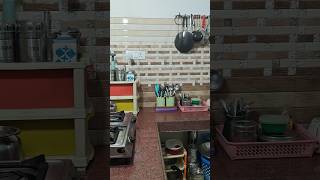 Non Modular kitchen Organization ideas| kitchen tour #shorts