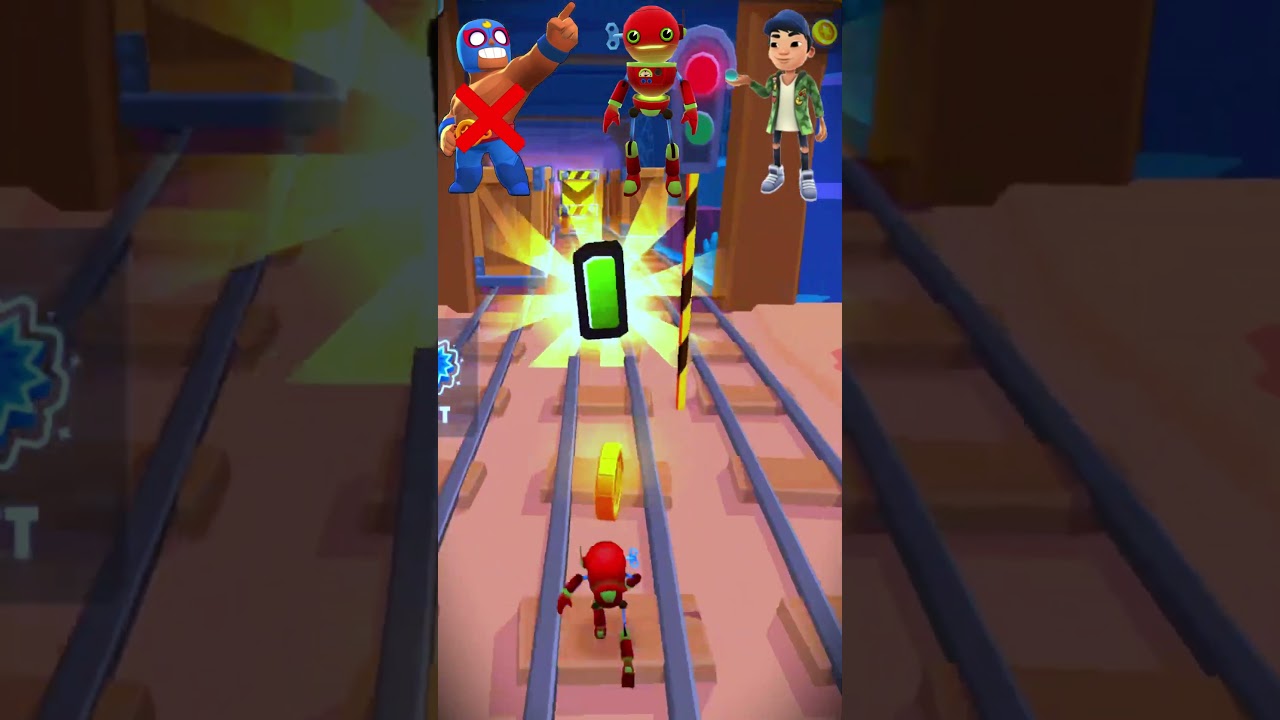 Jake vs Primo vs Jake Who Wins? 🤯 | Subway Surfers x Brawl Stars 