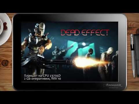 ИГРЫ НА WINDOWS ПЛАНШЕТЕ / Dead Effect / on tablet pc game playing test gameplay