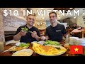 $10 Vietnamese Food Feast in Ho Chi Minh City (Vietnam) What Are Vietnamese Pancakes Like?
