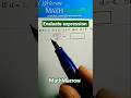 How to evaluate expression with exponents #MathMarrow