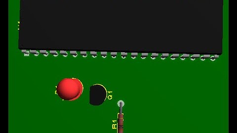 Blink an LED - CodeVision AVR and Proteus