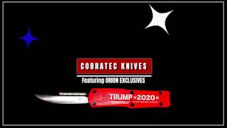 CobraTec TRUMP 2020 Knives - Exclusively at Orion Wholesale