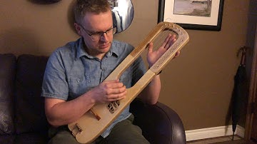 Anglo Saxon Lyre made from plywood