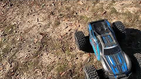 Traxxas Maxx fixed and testing new diff fluid