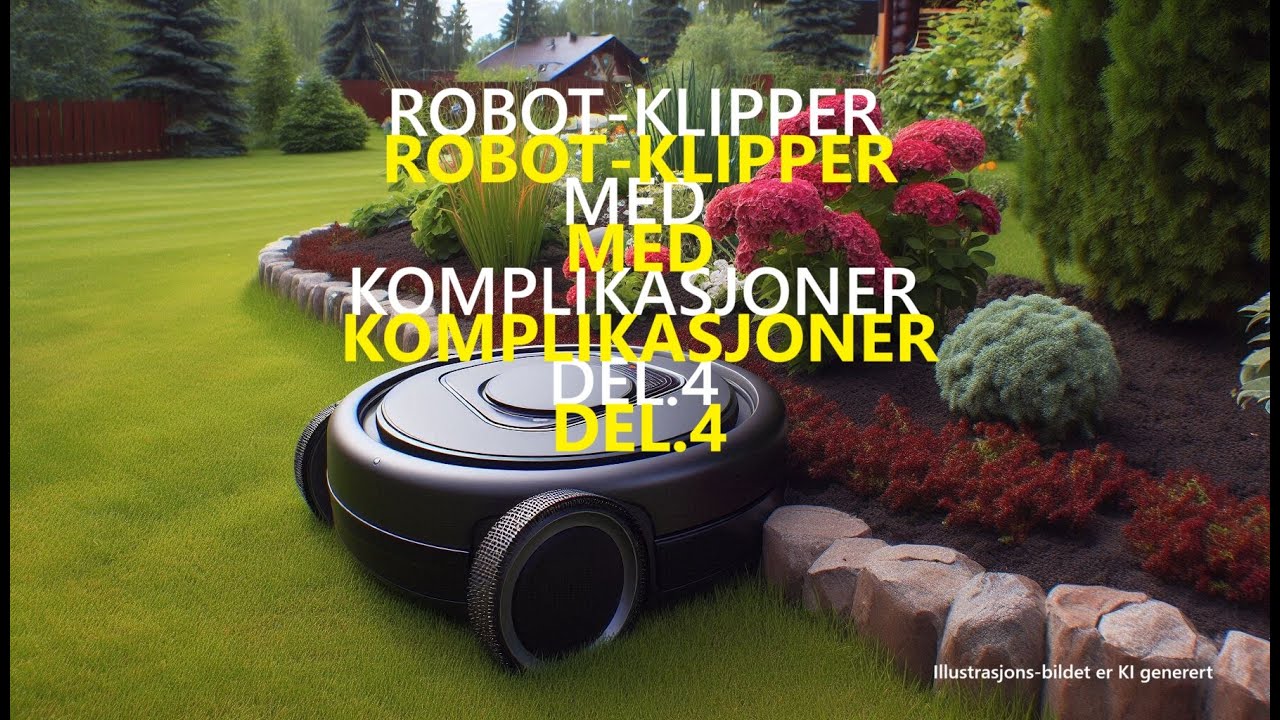ROBOT KLIPPER MED KOMPLIKASJONER Del.2-4