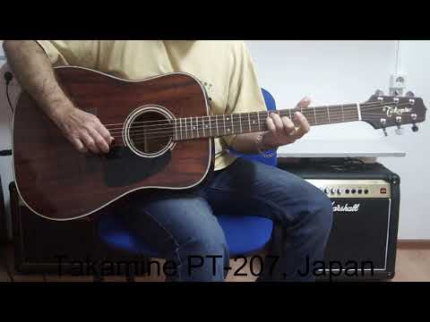 Takamine PT-207, Japan (Demo) - YouTube