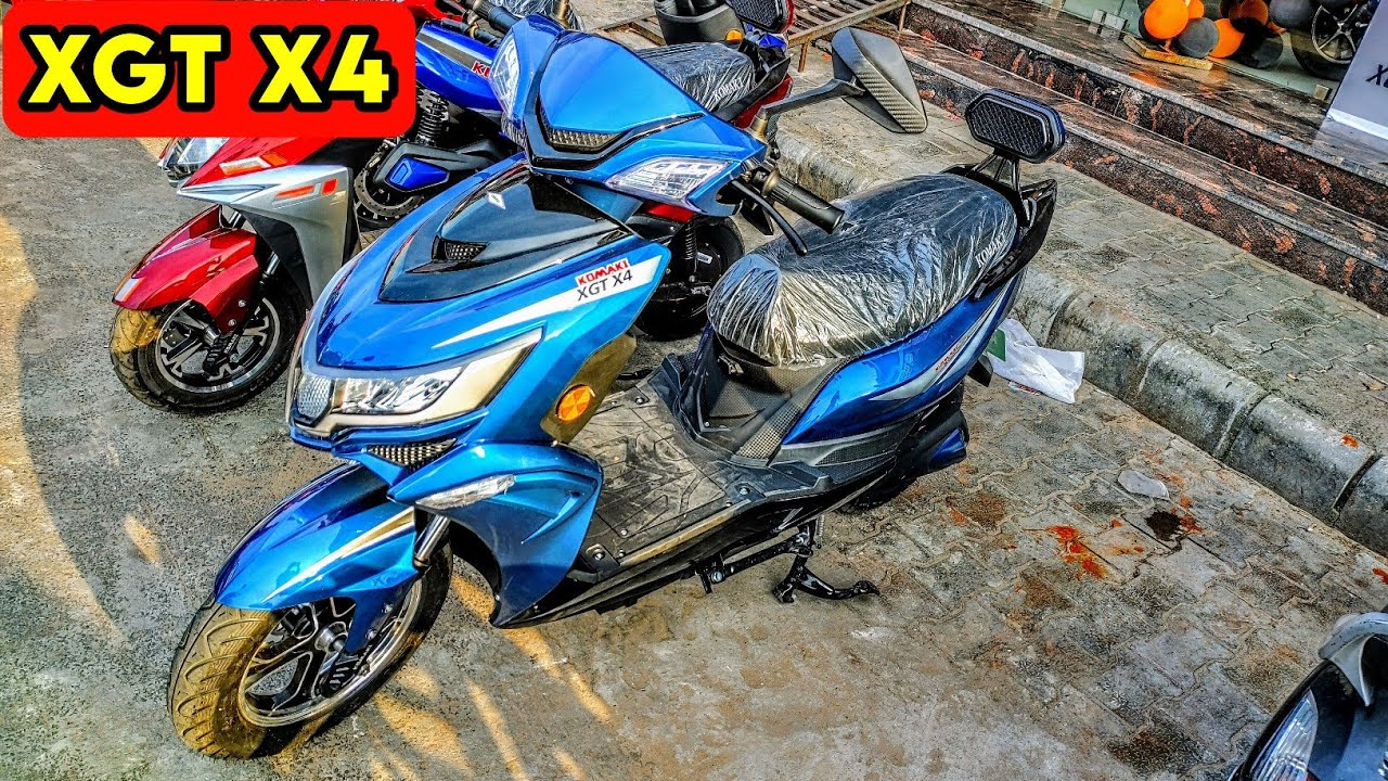 Komaki XGT X4 Electric Scooter Price, Range, Top Speed, Features