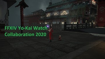 FFXIV Yo-Kai Watch Collaboration 2020