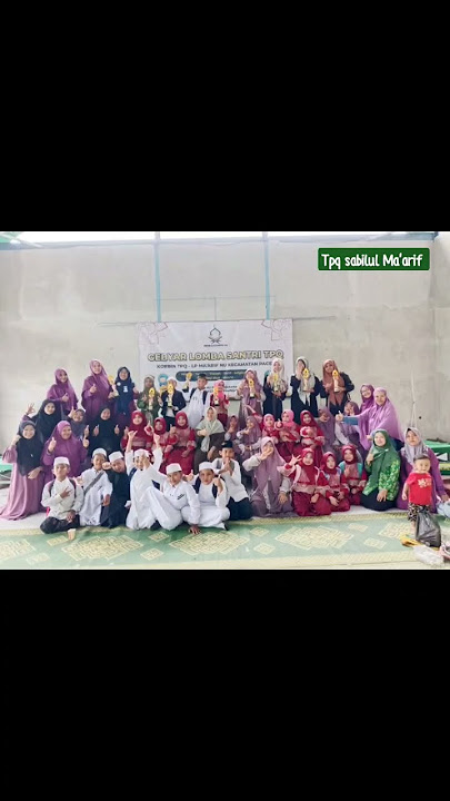 sisca & teman2 lomba nasyid tingkat kecamatan #lomba #ngaji #semangat