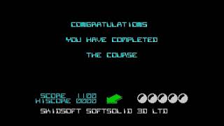 Bubble Trouble - Zx Spectrum Game Ending