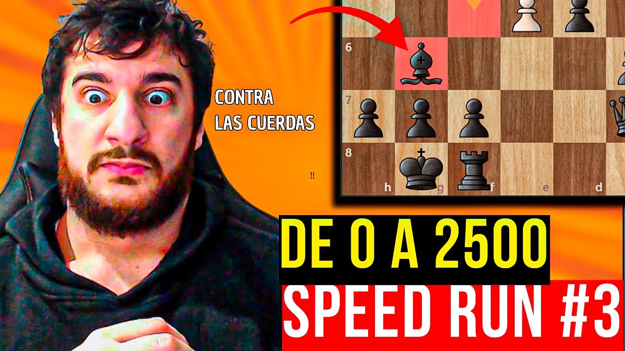 🚀 De 0 a 2500 en Chess.com: ¡REMONTADA ÉPICA DESDE UNA POSICIÓN PERDIDA! (Speed RUN #3)♟️🔥