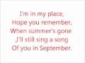 Ed sheeran - So Lyrics!
