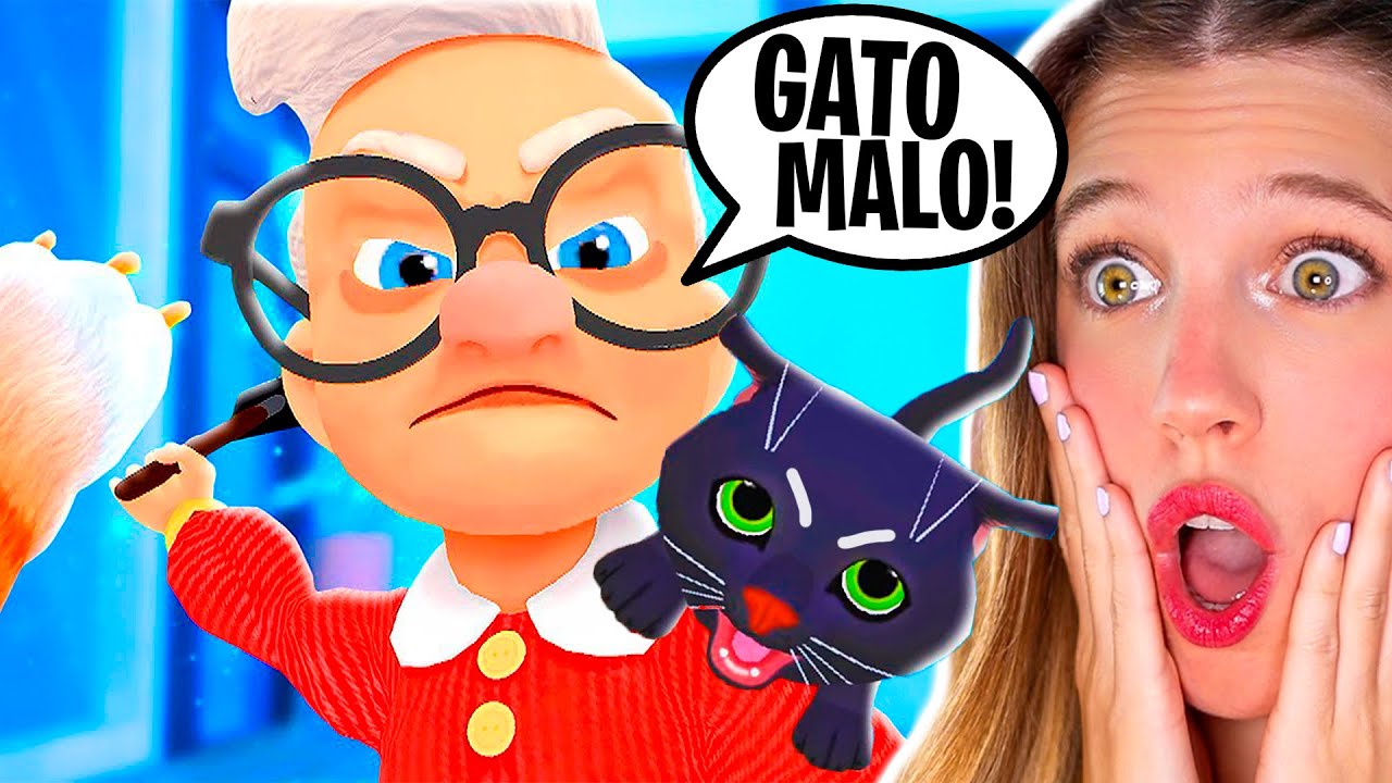 LA ABUELITA TIENE UN GATO NUEVO Y ME ODIAN!! 🙀