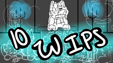 10 Wips {Roxanne Animatic, Take It All Back, etc}