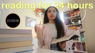 reading for 24 HOURS📚☕reading vlog