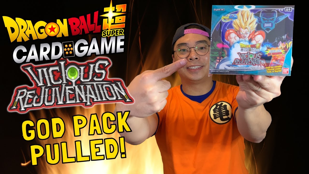 I PULLED A GOD PACK! Brand New Dragon Ball Super Vicious Rejuvenation Early Opening!