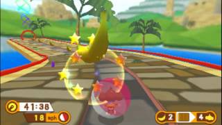 Super Monkey Ball 3D Gameplay (Nintendo 3DS) [60 FPS] [1080p] Top Screen