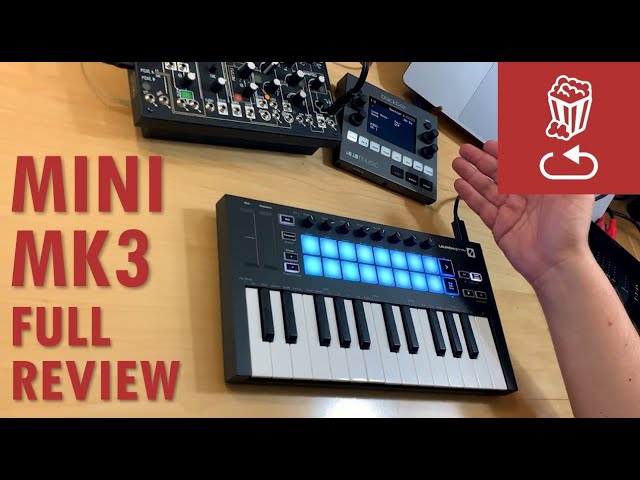 Review: LaunchKey MINI MK3 // Ableton Live // Generative arp