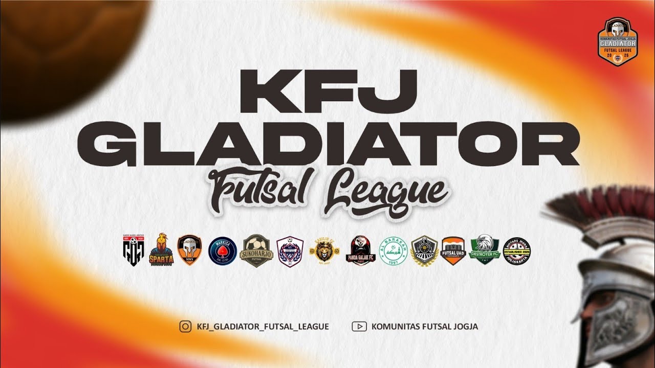LIGA KFJ GLADIATOR FUTSAL LEAGUE - PEKAN 8