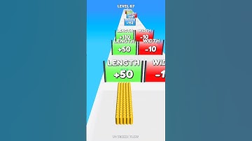 Bullet Stack Run Level 67 - One Wrong Move & Game Over! 💥 #trending #shorts #youtubeshorts #games