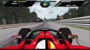 F1 Challenge VB 2020 Ferrari Monza(Oval) Onboard Lap