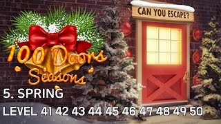 100 Doors Seasons Level 41 42 43 44 45 46 47 48 49 50 Walkthrough - 5. Spring (Bonbeart Games) screenshot 4