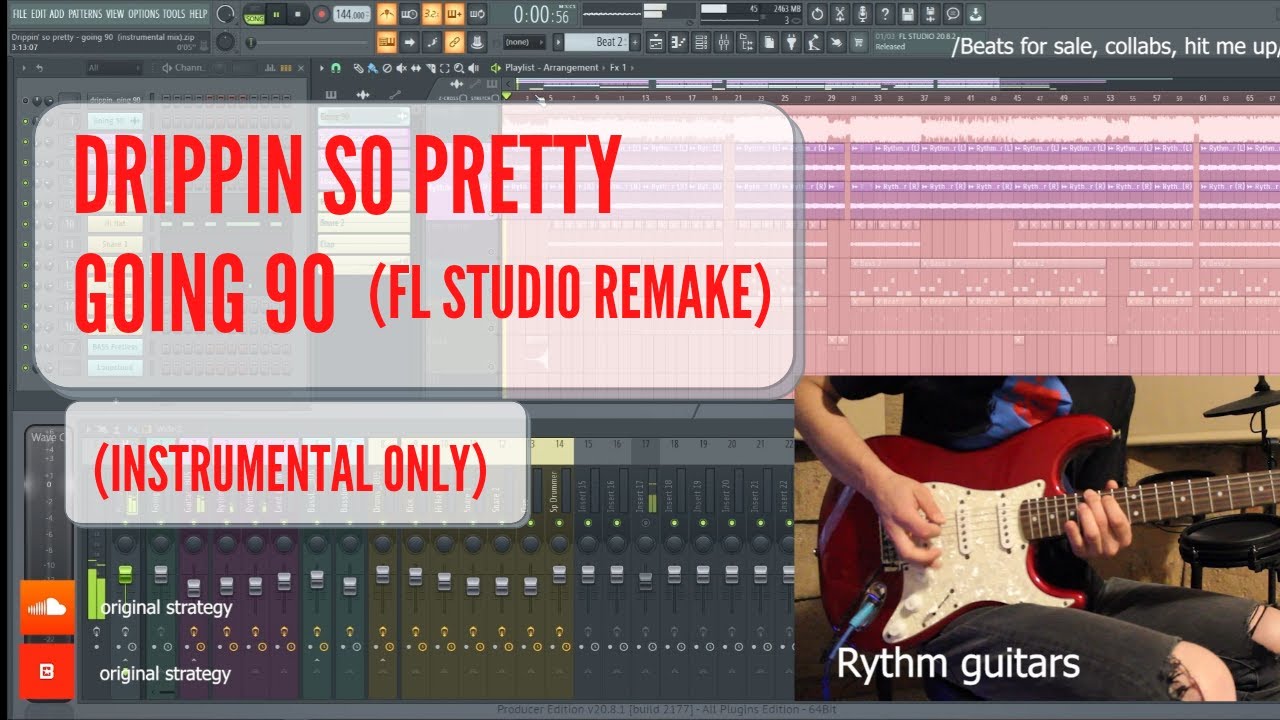 Drippin So Pretty - Going 90 (Fl studio remake - instrumental)