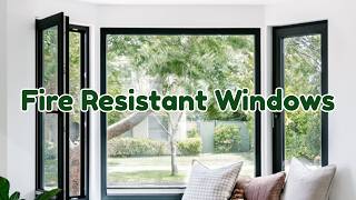 Fire Resistant Windows