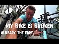 vE 11 🇨🇭 My bike breaks in Lugano, Switzerland.