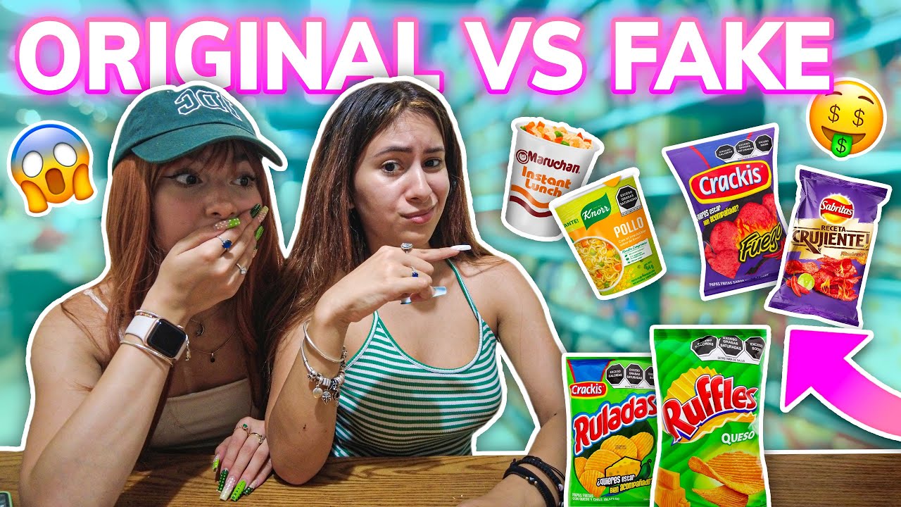 PRODUCTOS ORIGINALES VS SU COPIA😱 | Hermanas JM
