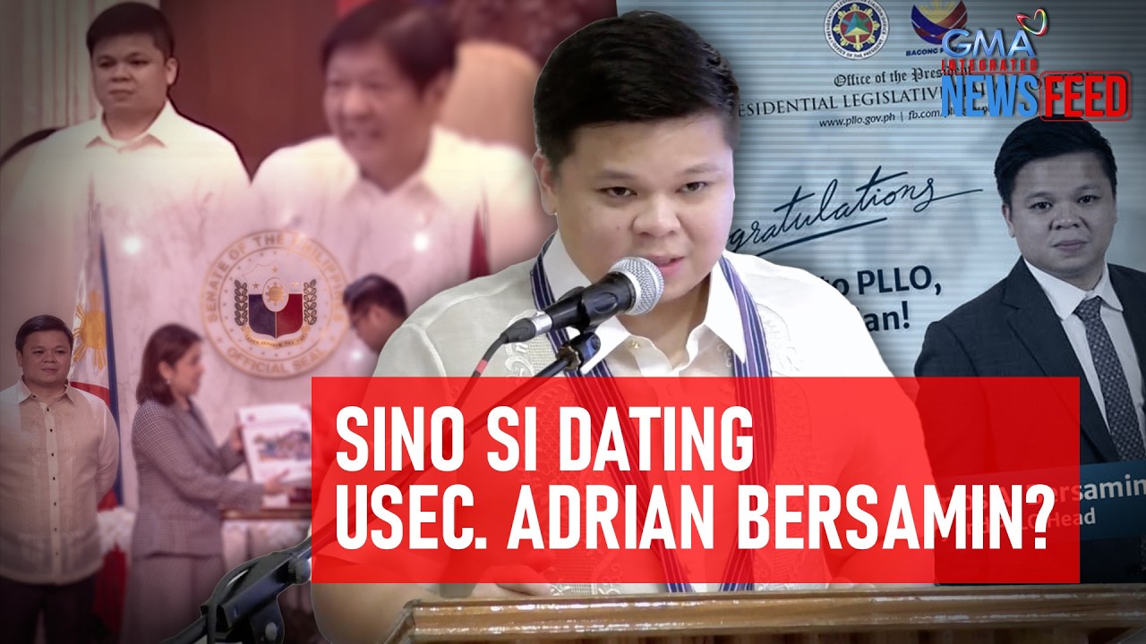 Кто такой бывший заместитель министра Адриан Берсамин? | Интегрированная новостная лента GMA