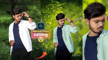Photoshop mobile natural photo editing toturial | Realistic Background change editing | Rafsan Editz