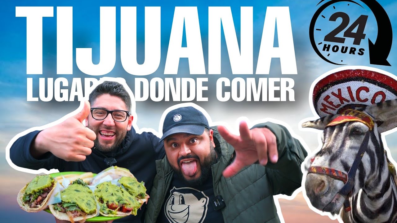 24 HORAS CON EL GUZII comiendo en sus lugares favoritos de TIJUANA 🤩