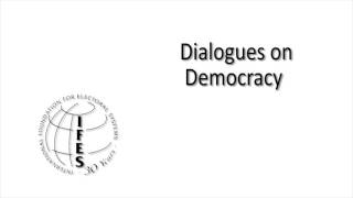 Dialogues on Democracy: Elections in Haiti with Alessandra Rossi