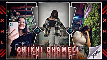 "CHIKNI CHAMELI 🥵 trend Instagram #statusvideo #edit #Alightmotion #xml" by THE RAJDEP EDITOR ✨⭐