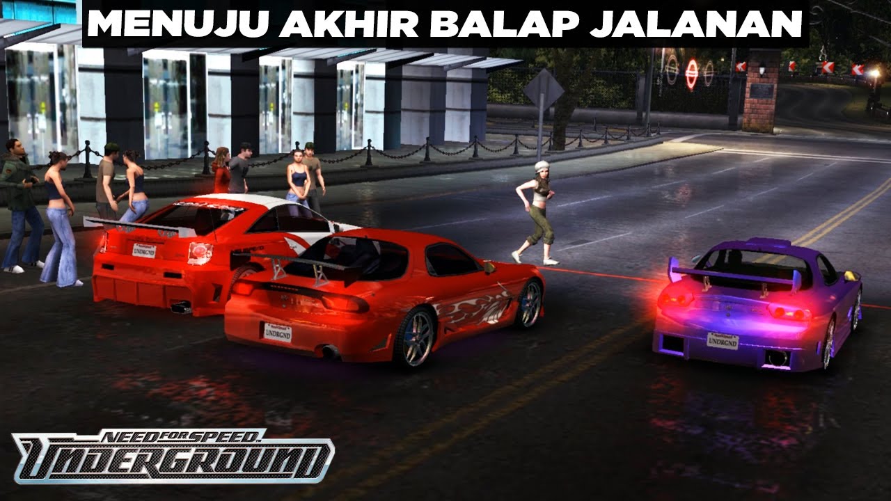 Kabarnya Banyak Supir yg Pensi Setelah Melihat Rx-7 Merah 😆😆 NFS Underground Indonesia