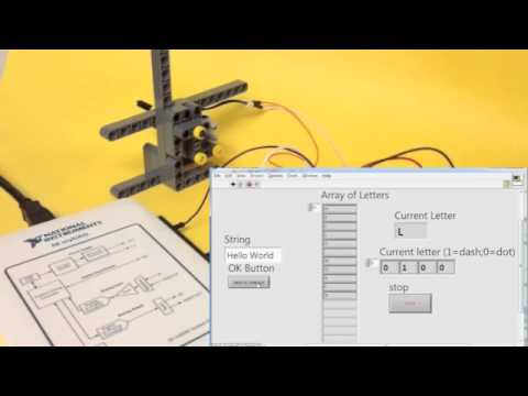 morse code myDAQ