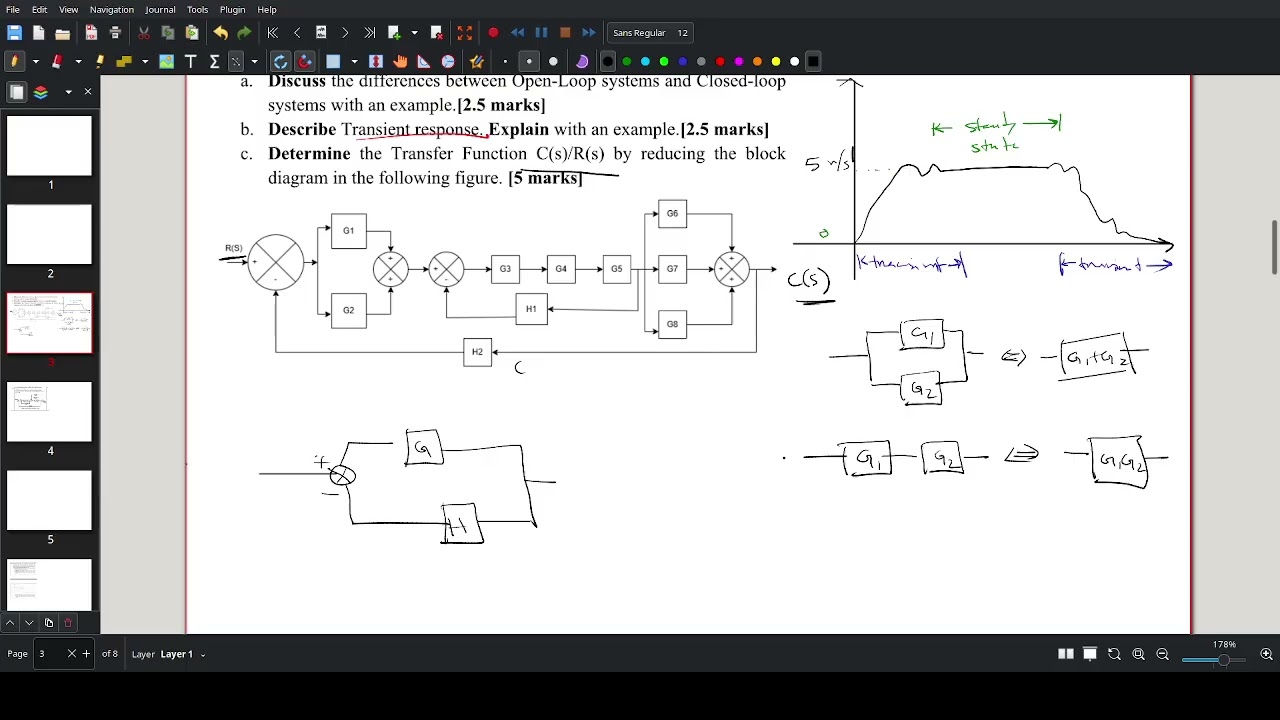 CSE461 Lecture 11 - Control Theory Block Diagram